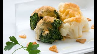 Receta de coliflor y brócoli con mahonesa de pimentón  Karlos Arguiñano [upl. by Aicenad48]