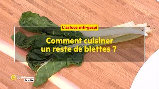 Comment cuisiner un reste de blettes [upl. by Liborio316]