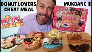 Royal Donuts CHEAT FEAST  Crazy Cronut Creations  Mukbang [upl. by Ruphina]