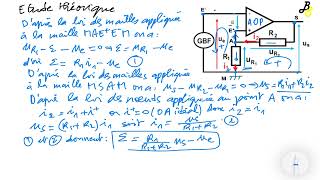 Cours en ligne de Sciences Physiques section Sc Info  Comparateur à amplificateur opérationnel [upl. by Atinnod]