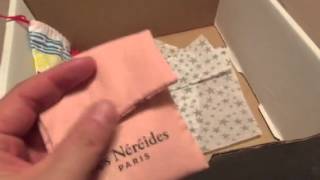 Unboxing my new Les nereides Paris jewelry with discount code [upl. by Enairb]