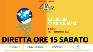 DIRETTA 169 ore 15 A che ci serve il mare e limportanza del Tirreno Le Giornate del Mare a Napoli [upl. by Tammy887]