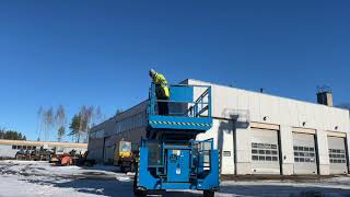 Used Genie GS5390RT 2004 Scissor lift  equippocom [upl. by Nwahsyd411]