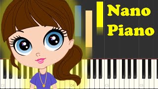 Littlest Pet Shop Theme Song On Piano EASY [upl. by Ettennal589]