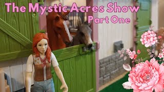 Schleich Horse Toy Video Mystic Acres Show Part 1 [upl. by Burkle535]