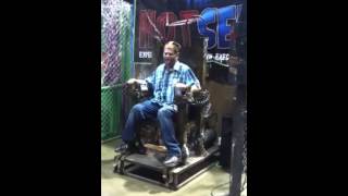 Electric chair Scarefest 2013 [upl. by Sigismondo897]