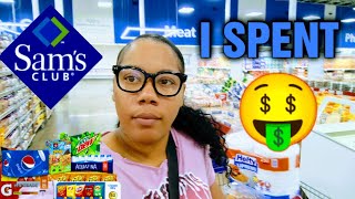 I SPENT My ENTIRE YOUTUBE CHECK AT SAMS CLUB🤑SHOP WITH ME [upl. by Madison]