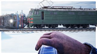 Becoming a Totally Accurate Russian Train Driver  Trans Siberian Railway Simulator [upl. by Erb]