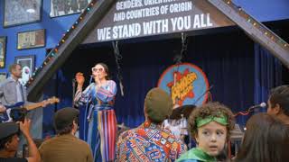 Little Dragon  Lover Chanting Live at Amoeba Hollywood 2018 [upl. by Najtsirk]