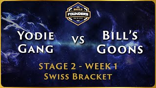 SMITE 2 Founders Series  Stage 2 Swiss  EMEA Week 1  Yodie Gang vs Bills Goons [upl. by Greenland631]