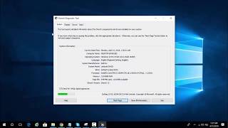 How To Check Computer Properties Using Directx Diagnostic Tool  Dxdiag  Windows 10 [upl. by Assin]