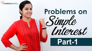 Aptitude Made Easy  Simple Interest – Part 1 Basics and Methods Shortcuts Tricks [upl. by Emmuela]