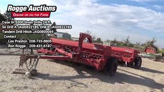 Case IH 5300 Grain Drill 24ft Drill A JAG0822185 Drill B JAG0822186 [upl. by Glynas579]