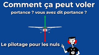 Pilotage pour les nuls 02 Comment ca peut voler  Portance vous avez dit portance [upl. by Yrtua]