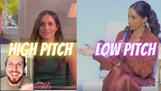 Meghans Fake Changing Voice meghanmarkel [upl. by Lewap841]