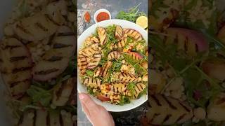 Grilled Halloumi Salad with Nectarines [upl. by Schou]