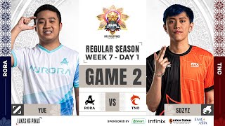 MPL PH S14  W7D1  RORA VS TNC GAME 2 [upl. by Seagraves]