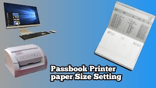 How to Set Paper size of Epson plq20 and plq30Epson Plq20 PlQ30Passbook Paper Settings [upl. by Geraint]