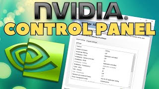 Best Nvidia Control Panel Settings for Gaming [upl. by Faline23]