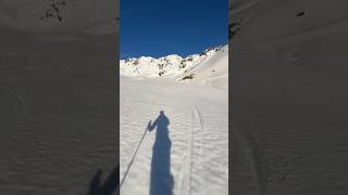 Scialpinismo all’alba in Val Senales skitouring skialp valsenales neve [upl. by Anderson]