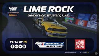 Barber Ford Mustang Club Season 1  Lime Rock [upl. by Oicnanev]