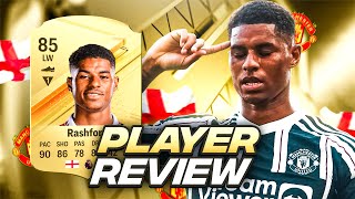 85 RASHFORD PLAYER REVIEW EAFC 24 ULTIMATE TEAM [upl. by Premer]