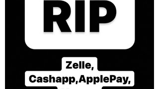 RIP to Off the Books Money Why Zelle Cash App ApplePay Venmo Paypal and Stripe Big Winners [upl. by Eilsel]