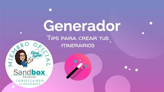 Tips del Generador de Itinerarios y Breakouts para Genially [upl. by Lissie]