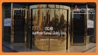 Automatic Curved Sliding Door [upl. by Roselba501]