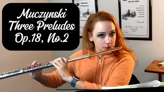 Muczynski  Three Preludes no 2 [upl. by Mak]