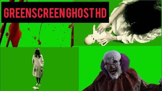 GREEN SCREEN GHOST 50 FREE DOWNLOAD [upl. by Ahseekan]