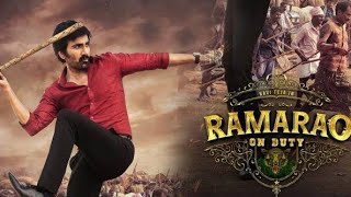 Rama Rao On Duty 2024 hindi dubbed FULL HD movie south indian movie raviteja tamannaah [upl. by Alyar]