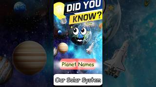 “Learn the Names of the Planets in Our Solar System An easy guide to our Solar System [upl. by Anelrahs]