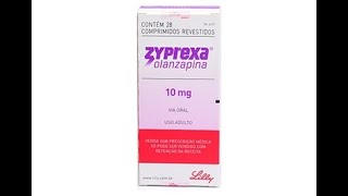 Olanzapina  Axonium  Zyprexa  Medicamento preciso como Ap bom potencializador e estabilizador [upl. by Eiluj114]