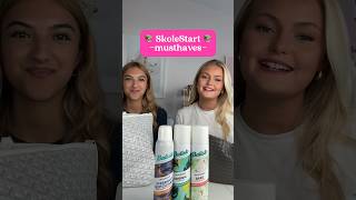 Reklame 📚Skolestart📚Se hvad vi altid har i tasken🩷 Batiste school schoollife hair hairstyle [upl. by Colon]