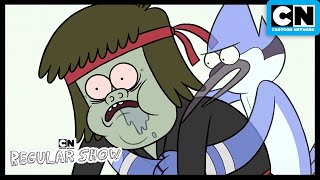 Top 10 SILLIEST Regular Show Moments  The Regular Show  Cartoon Network [upl. by Nidla]