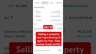 Selling a property and repurchasing it again for free from mutual funds profits [upl. by Georgi]