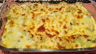 COUVE FLOR GRATINADA AO MOLHO BRANCO [upl. by Thynne739]