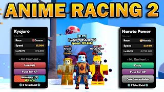 GOLDEN RENGOKU in NOOB TO PRO For Anime Racing 2 [upl. by Htims]