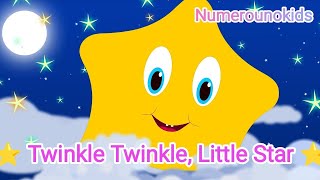 Twinkle Twinkle Little Star How I wonder what you are ⭐ll Numerounokids [upl. by Yerag]