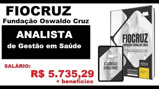 Apostila Concurso FIOCRUZ UF RJ Analista de Gestão em Saúde Fundação Oswaldo Cruz Gestão de Pessoas [upl. by Ludovico]