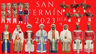 Gigantes de Pamplona  9 de julio San Fermín 2023 [upl. by Macpherson]