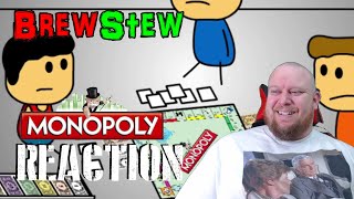 Brewstew Monopoly REACTION  The game that leaves friendships and family relationships in its wake [upl. by Rebmeced]