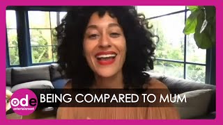 THE HIGH NOTE Tracee Ellis Ross on Being Compared To Mum Diana Ross [upl. by Yrek397]