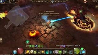 Drakensang Online Q1 2 3 4 5 7 8 9 bosses inferno 3 solo Kilerownik [upl. by Aihseyt]