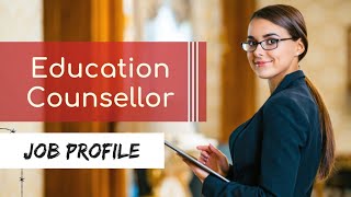 Education counsellor job description  role amp responsibility of education counsellor in institute [upl. by Nelia]