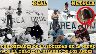 8 Curiosidades de LA SOCIEDAD DE LA NIEVE y del MILAGRO DE LOS ANDES que probablemente NO SEPAS [upl. by Bonucci103]