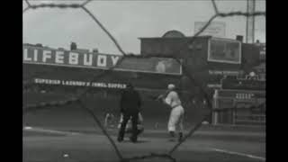 1936 Cincinnati Reds vs Chicago Cubs at Crosley Field [upl. by Ddat872]