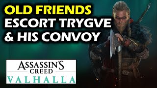 Old Friends Escort Trygve and his Convoy  Assassins Creed Valhalla [upl. by Akcinehs]