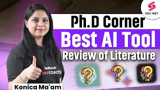 Best AI Tools For Literature Review  Phd Corner  AI Tools For Research  Konica Maam [upl. by Ellekim]